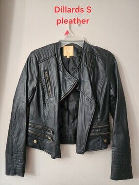 Faux Leather Moto Jacket